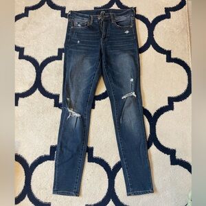 Aeropostale Blue Skinny Jegging